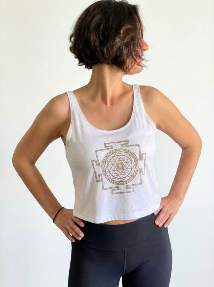 Γυναικείο Αμάνικο Μπλουζάκι Sri Yantra